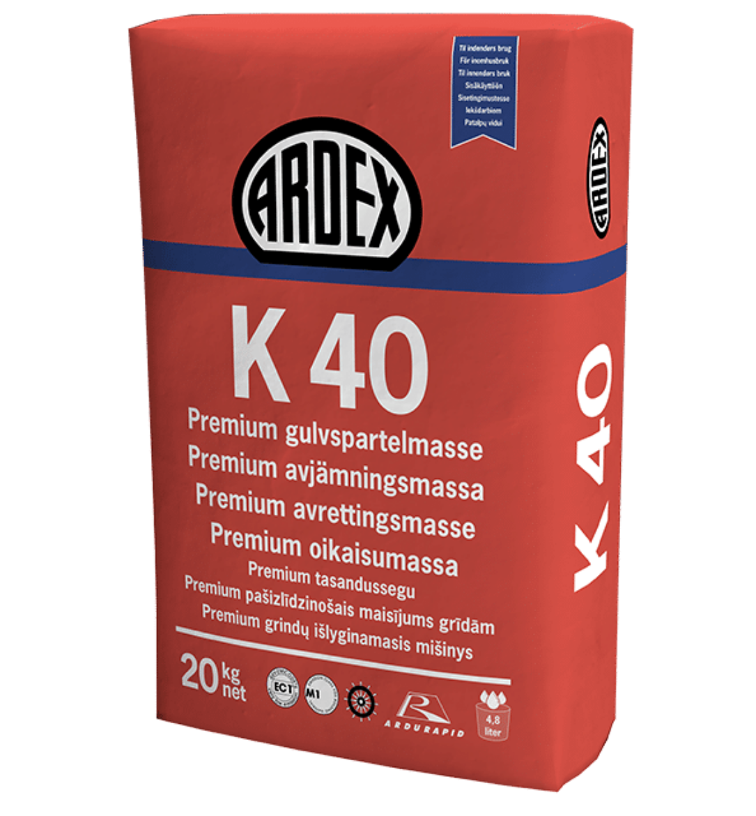 Billede af Premium Gulvspartelmasse 20kg